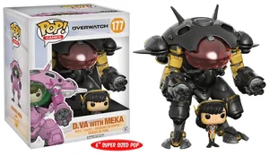 D.Va with MEKA #177 Funko Pop