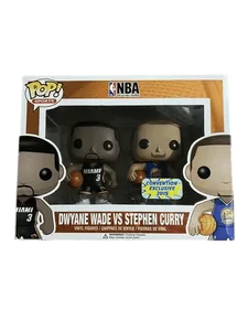 Dwyane Wade Vs Stephen Curry Funko Pop