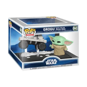 Grogu with Polar Mouse Droid #840 Funko Pop