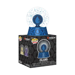 Magic The Gathering Island Mini Glitter Globe Funko Pop