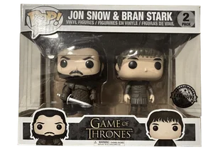 Jon Snow & Bran Stark #2 PACK Funko Pop