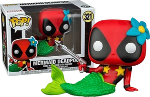 Mermaid Deadpool #321 Funko Pop