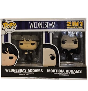 Wednesday Addams / Morticia Addams Funko Pop