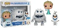Elsa, Marshmallow, & Olaf #3 PACK Funko Pop