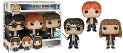 Harry Potter Ron Weasley & Hermione Granger #3 PACK Funko Pop