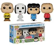 Charlie Brown, Snoopy, Lucy, & Linus #4 PACK Funko Pop