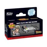 Marty McFly and Time Machine Funko Pop