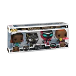 Nakia / Black Panther / Ironheart MK2 / Okoye #4 PACK Funko Pop
