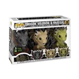 Drogon, Viserion, & Rhaegal #3 PACK Funko Pop