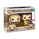 Leslie and Ron Locked In #2 PACK Funko Pop