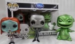 Jack Sally & Oogie #3 PACK Funko Pop