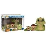 Jabba The Hutt, Slave Leia, & Salacious B. Crumb Funko Pop
