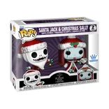 Santa Jack & Christmas Sally #2 PACK Funko Pop