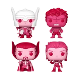 Thor / Hulk / Dr. Strange/ Captain Marvel #4 PACK Funko Pop