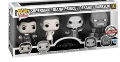 Superman / Diana Prince / Desaad / Darkseid #4 PACK Funko Pop