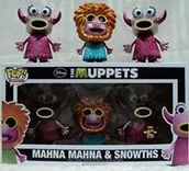 Mahna Mahna & Snowths #3 PACK Funko Pop