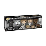 Darth Vader / Storm Trooper / Luke Skywalker / Princess Leia / Chewbacca #5 PACK Funko Pop