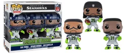 Earl Thomas, Richard Sherman, & Kam Chancelor #3 PACK Funko Pop
