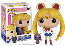 Sailor Moon (w/ Moon Stick & Luna) #90 Funko Pop