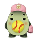 Softball'cado Funko Pop