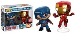 Captain America & Iron Man #2 PACK Funko Pop
