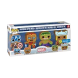 Gingerbread Captain America / Gingerbread Iron Man / Gingerbread Hulk / Gingerbread Thor #4 PACK Funko Pop