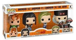 Android 16 / Android 17 / Android 18 / Dr. Gero #4 PACK Funko Pop