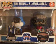 Bugs Bunny as Batman & LeBron James as Robin #2 PACK Funko Pop