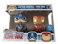 Captain America & Iron Man #2 PACK Funko Pop