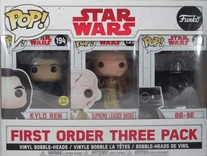 First Order Three Pack Funko Pop