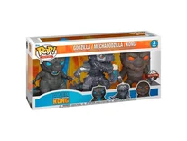 Godzilla / Mechagodzilla / Kong #3 Pack Funko Pop