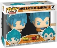 Goku & Vegeta (Baseball) #2 PACK Funko Pop
