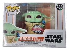Grogu with Butterfly #468 Funko Pop