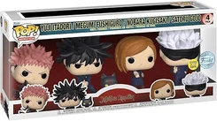 Yuji Itadori / Megumi Fushiguro / Nobara Kugisaki / Satoru Gojo #4 PACK Funko Pop