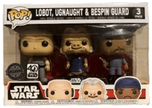 Lobot, Ugnaught & Bespin Guard #3 PACK Funko Pop