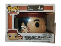 Michael Scott as Fancy Santa Funko Pop