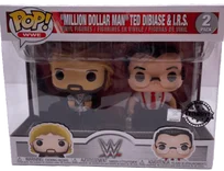 "Million Dollar Man" Ted DiBiase & I.R.S. #2 PACK Funko Pop
