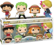 Monkey D. Luffy / Roronoa Zoro / Nami / Sanji #4 PACK Funko Pop