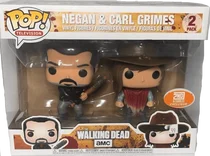Negan & Carl Grimes #2 PACK Funko Pop