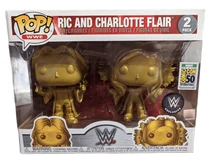 Ric and Charlotte Flair #2 PACK Funko Pop