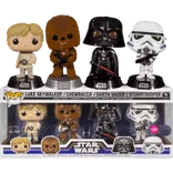 Luke Skywalker Chewbacca Darth Vader Stormtrooper #4 PACK Funko Pop