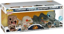 Tyrannosaurus / Atrociraptor / Gigantosaurus / Velociraptor #4 PACK Funko Pop