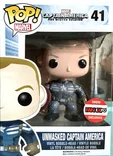 Unmasked Captain America #41 Funko Pop