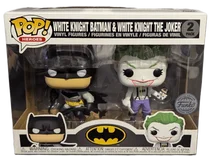 White Knight Batman & White Knight The Joker #2 PACK Funko Pop