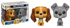 Lady & The Tramp #2 PACK Funko Pop