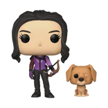 Kate Bishop with Lucky the Pizza Dog #1212 Funko Pop
