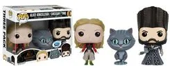 Alice Kingsleigh, Chessur, & Time #3 Pack Funko Pop
