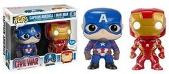 Captain America & Iron Man #2 PACK Funko Pop
