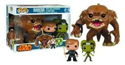 Rancor with Luke Skywalker & Slave Oola #3 PACK Funko Pop