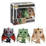 Drogon, Rhaegal, & Viserion Funko Pop